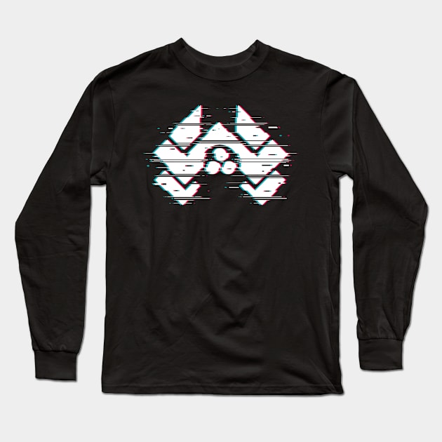 Nakatomi Glitch Long Sleeve T-Shirt by Getsousa